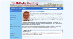 Desktop Screenshot of methodistsoutheast.org